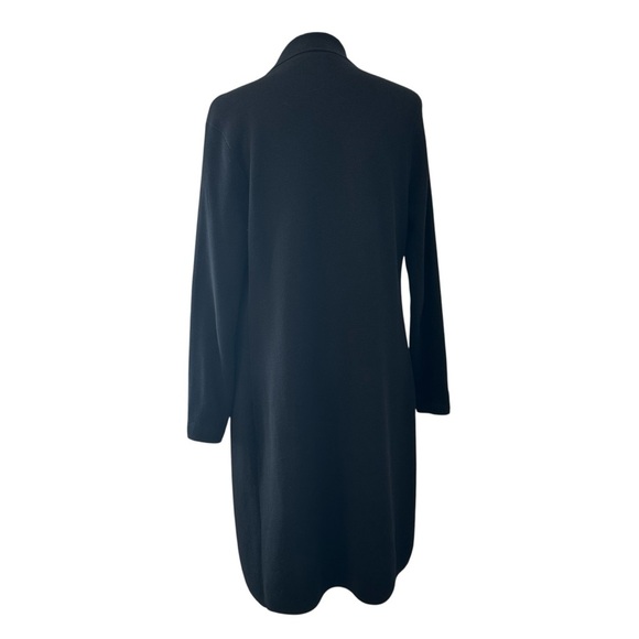 Chico's Classic Black Long Line Sweater Blazer - Picture 2 of 12